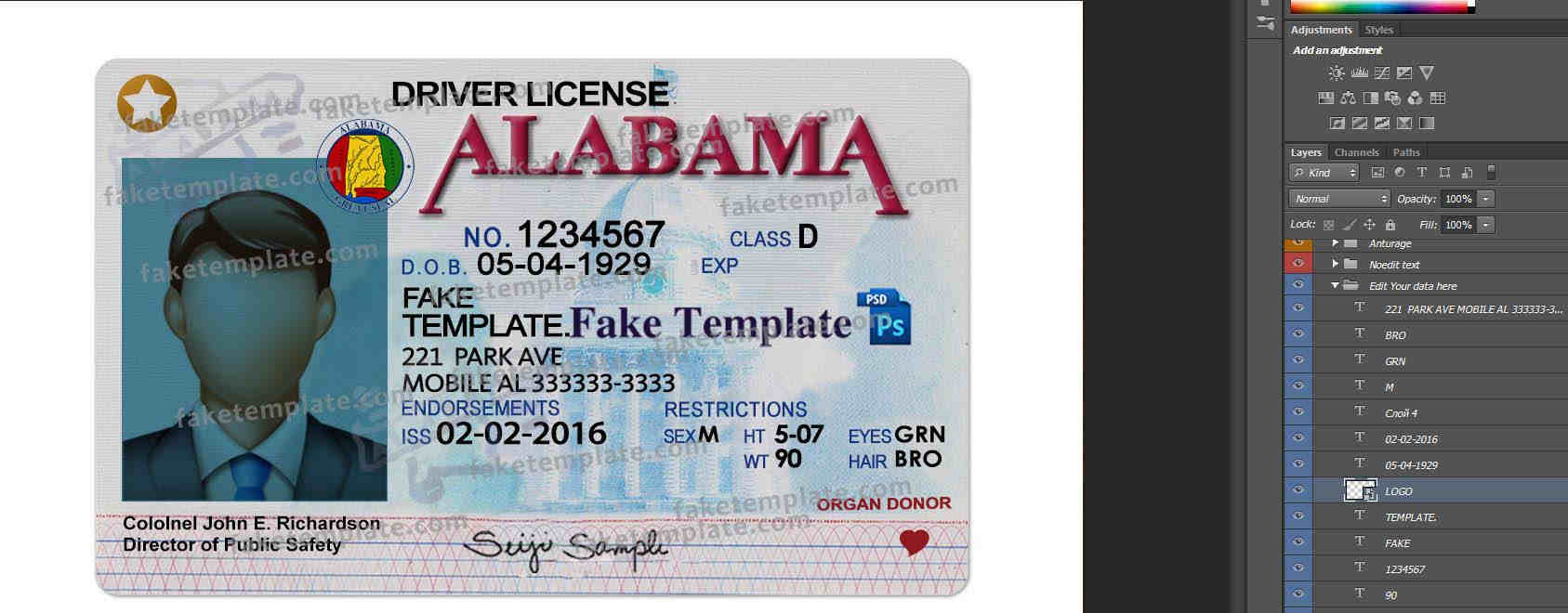 alabama-driver-license-template-03 alabama-driver-license-template-03