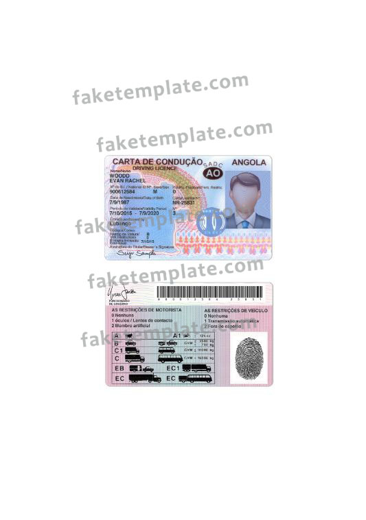 angola-driver-licence-template-05 angola-driver-licence-template-05