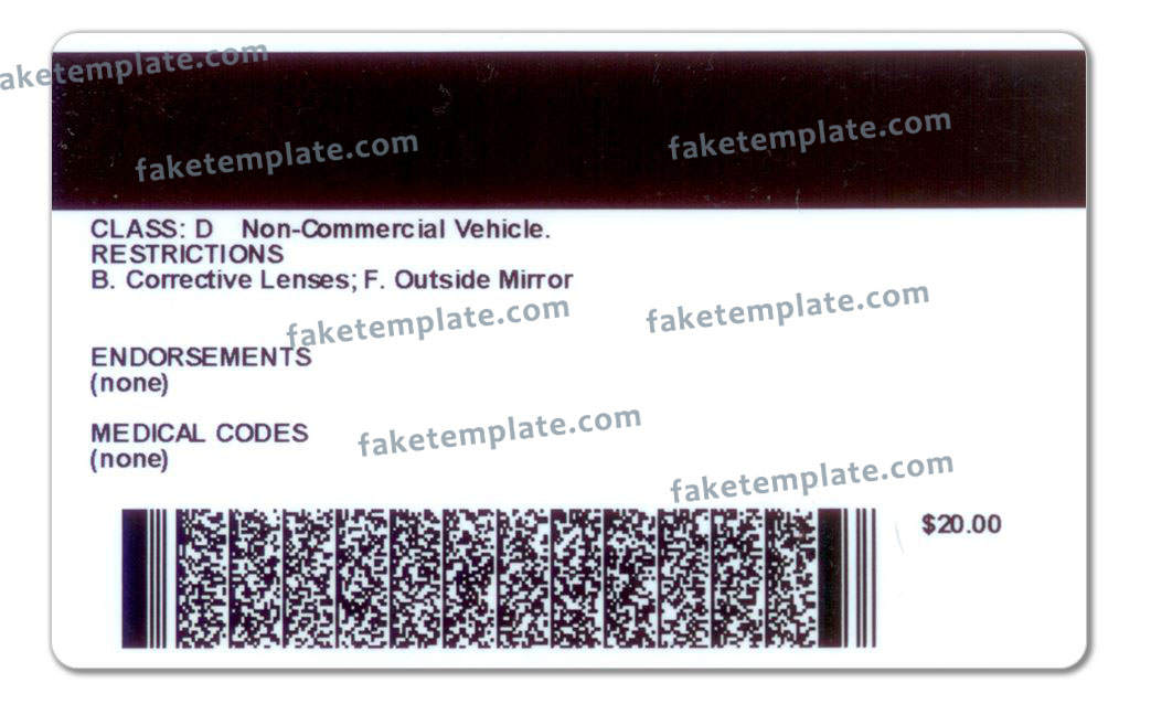 arkansas-driver-license-template-05 arkansas-driver-license-template-05