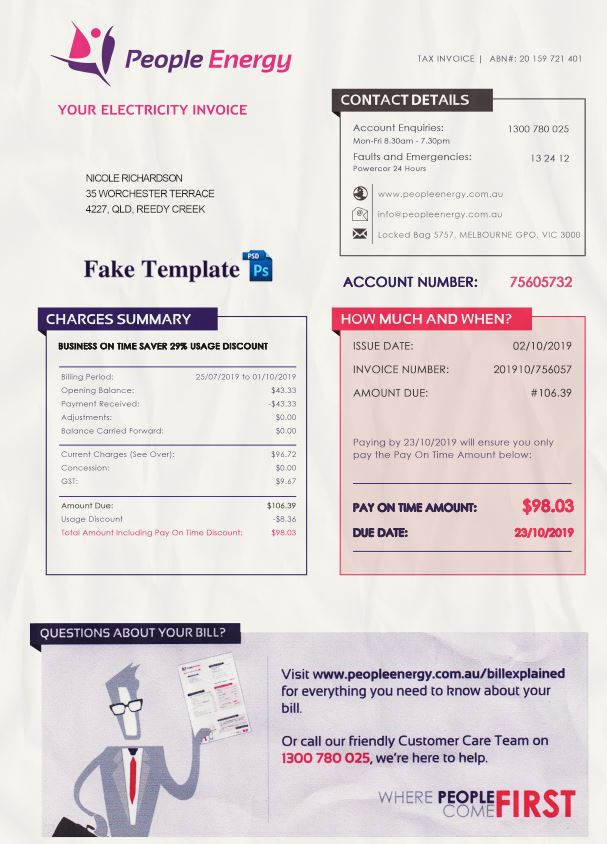 Energy Australia Bill Pay australia-utility-bill-01