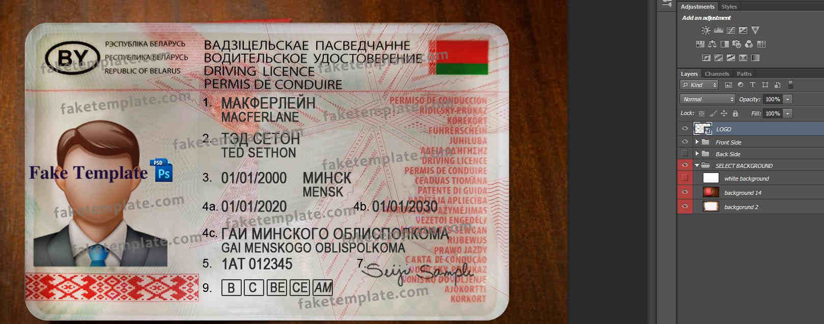 belarus-driver-license-template-03 belarus-driver-license-template-03