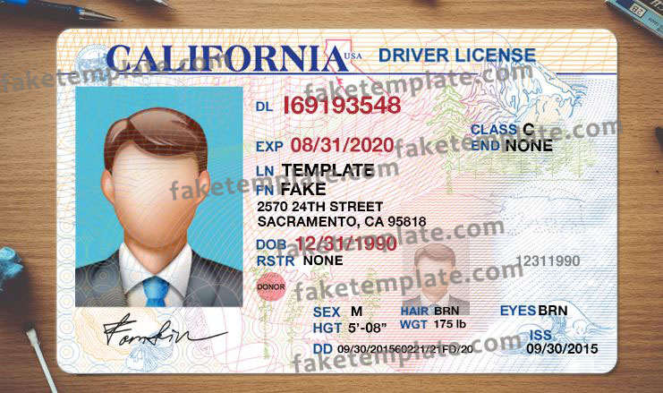 california-driver-license-psd-03 california-driver-license-psd-03