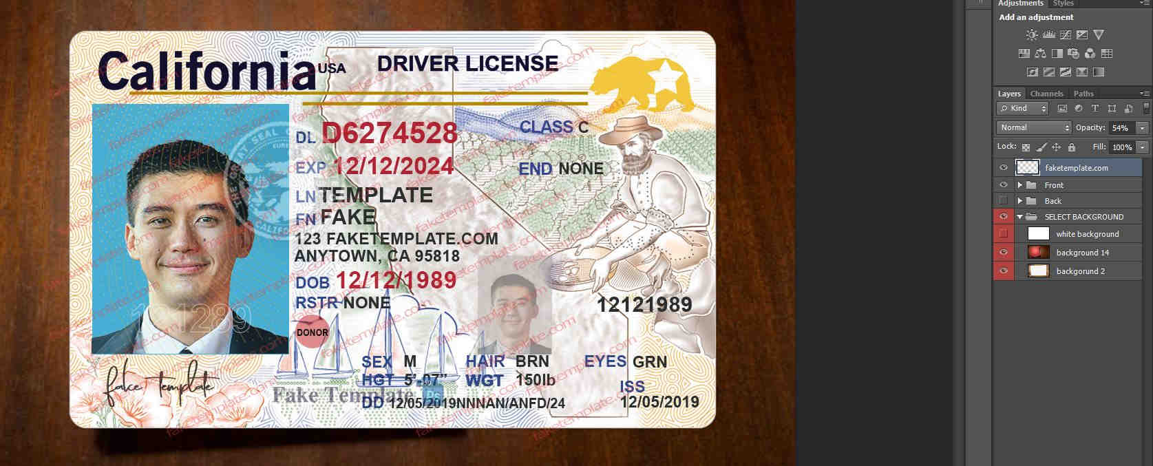 california-drivers-license-template-02 california-drivers-license-template-02