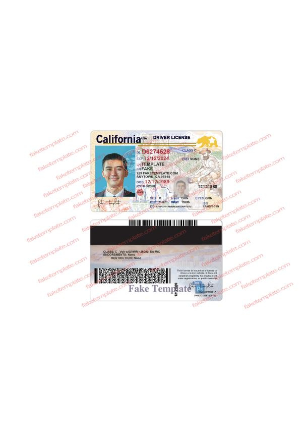 california-drivers-license-template-06 california-drivers-license-template-06