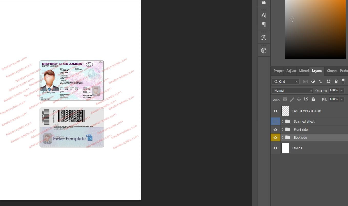 district-of-columbia-driver-license-template-05 district-of-columbia-driver-license-template-05
