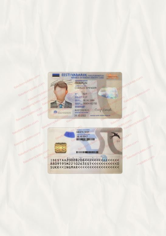 estonia-id-card-template-04 estonia-id-card-template-04