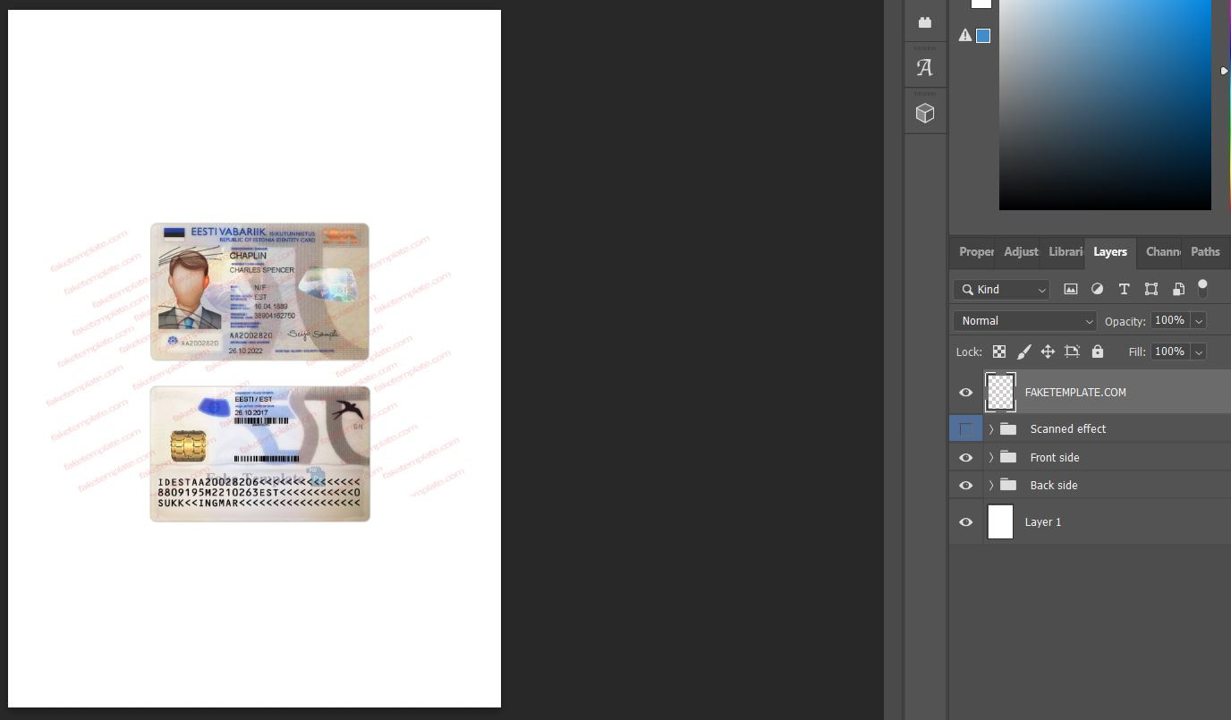 estonia-id-card-template-05 estonia-id-card-template-05