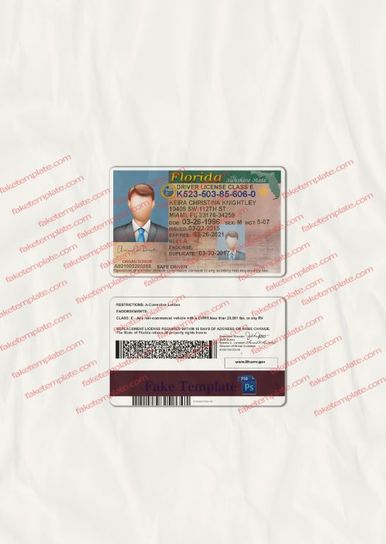 florida-driver-license-template-04 florida-driver-license-template-04