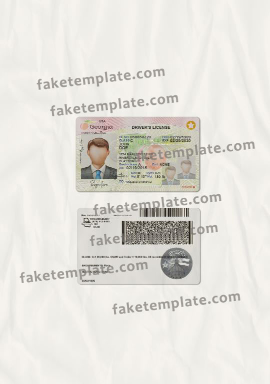 georgia-driver-license-template-04 georgia-driver-license-template-04