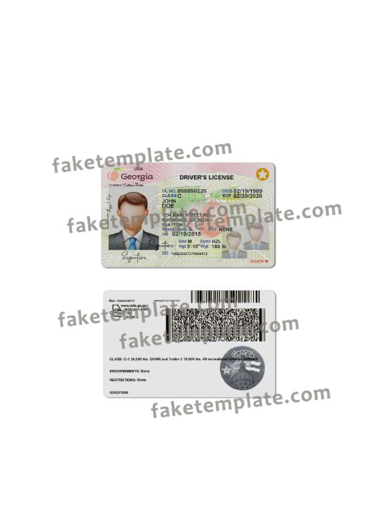 georgia-driver-license-template-05 georgia-driver-license-template-05