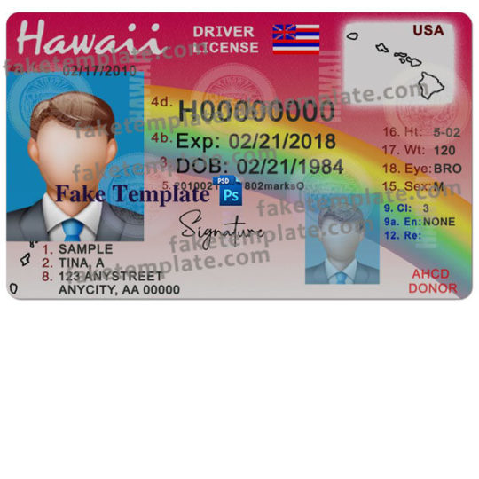 hawaii-driver-license-template-01