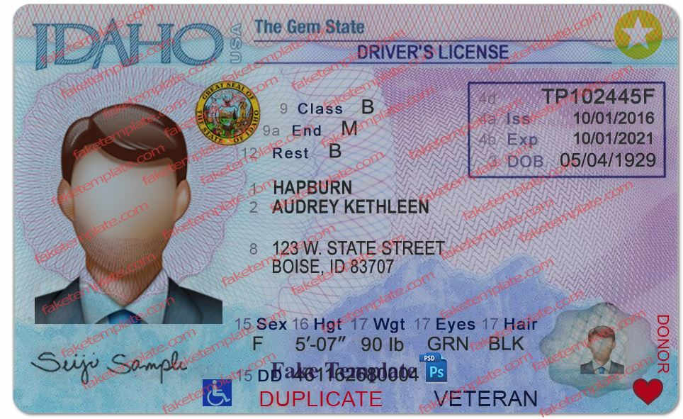 idaho-driver-license-template-01 idaho-driver-license-template-01