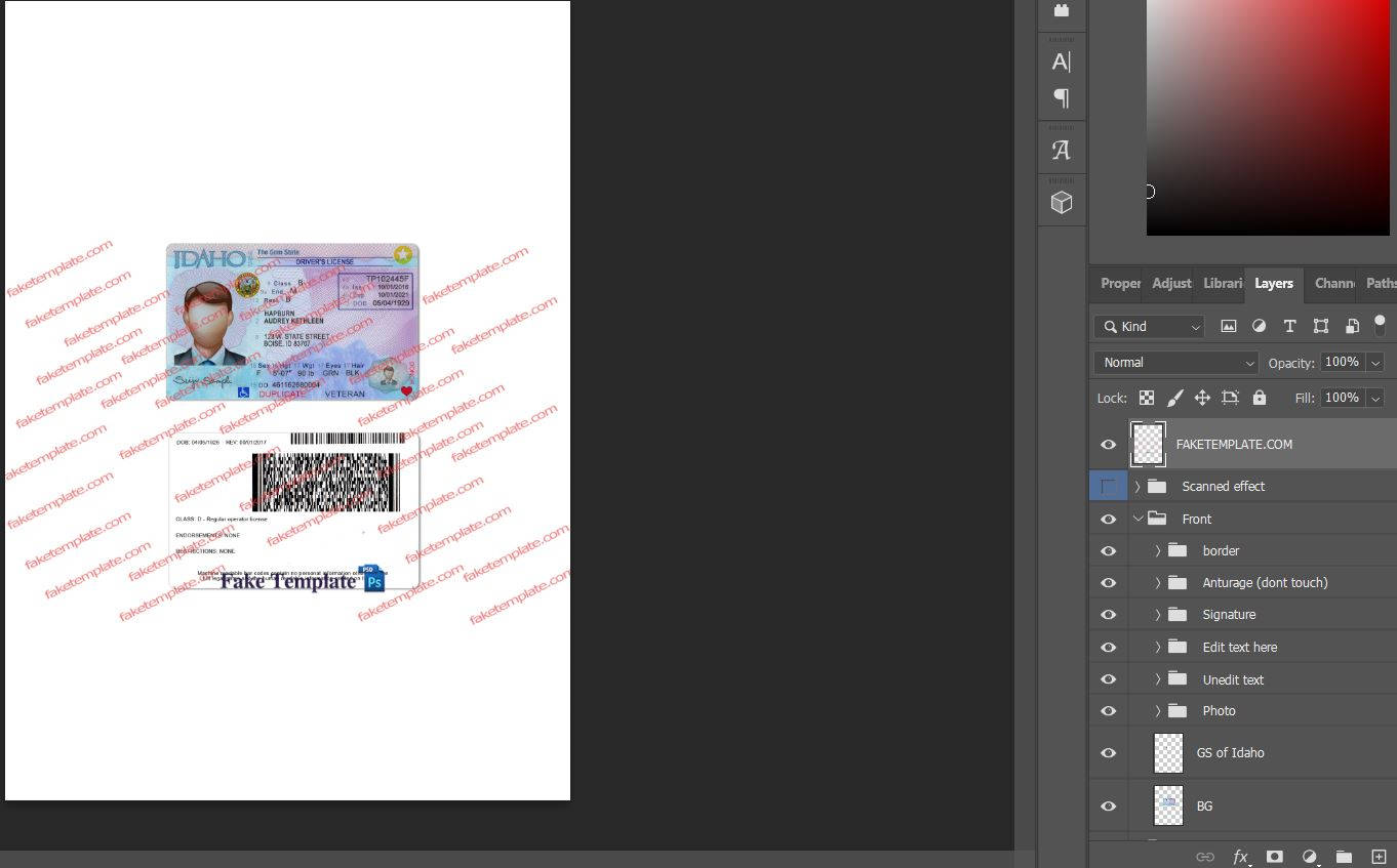 idaho-driver-license-template-05 idaho-driver-license-template-05