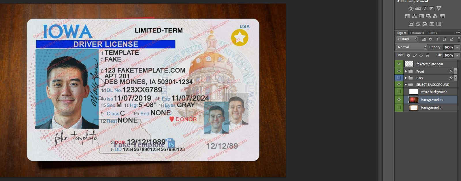 iowa-drivers-license-template-02 iowa-drivers-license-template-02