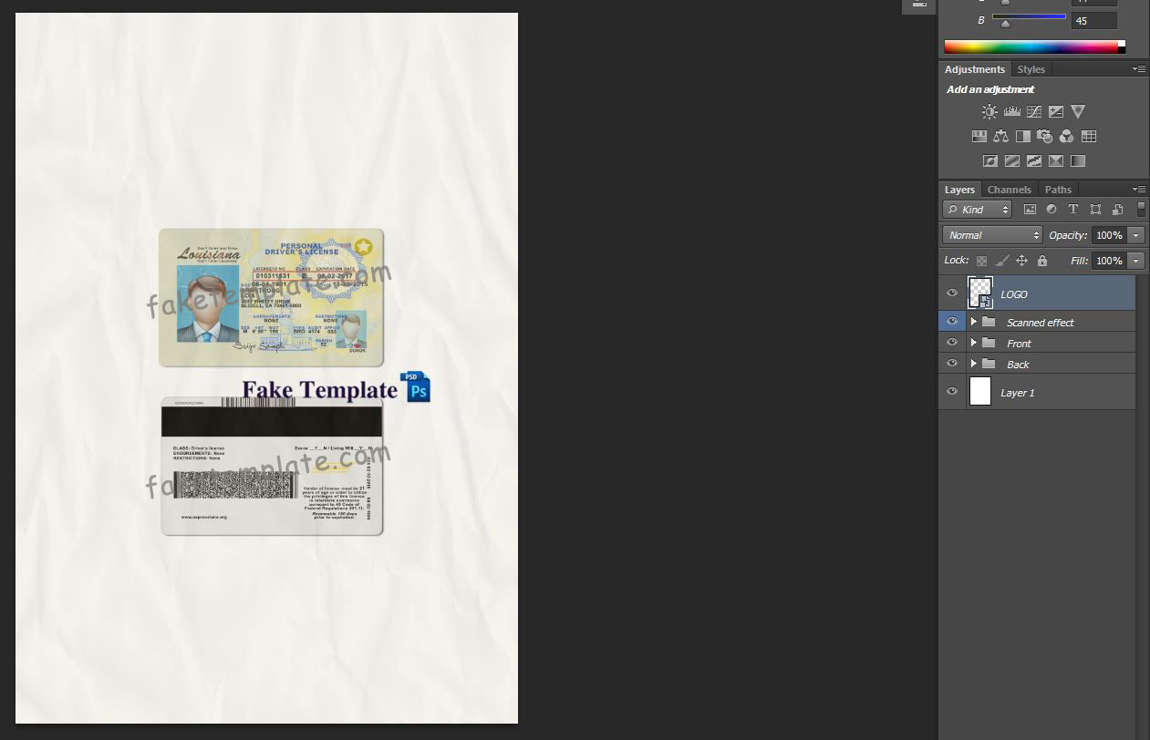 louisiana-drivers-license-template-04 louisiana-drivers-license-template-04