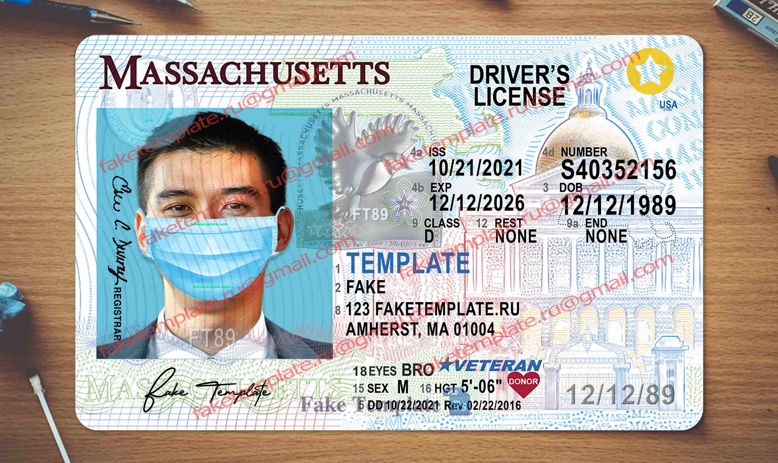 massachusetts drivers license psd massachusetts drivers license psd