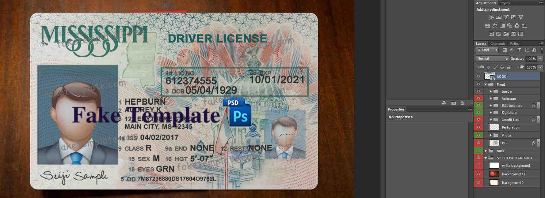 mississippi-drivers-license-template-02 mississippi-drivers-license-template-02