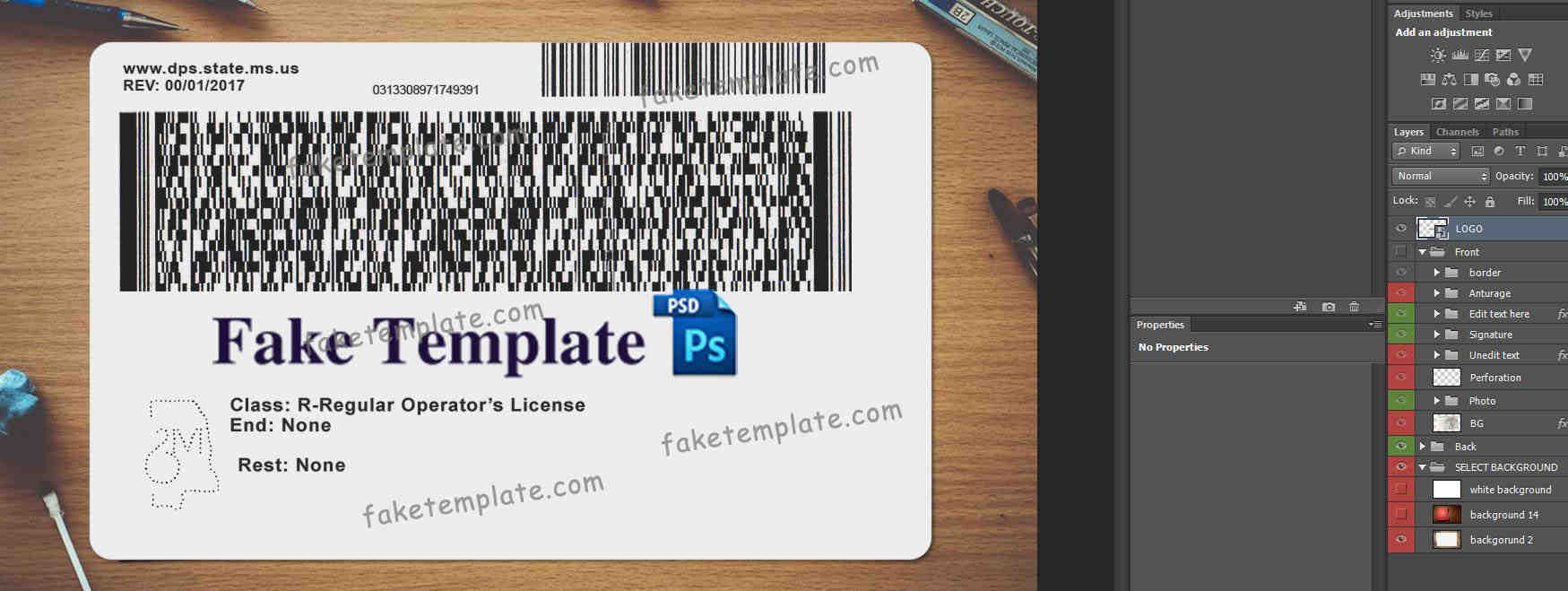 mississippi-drivers-license-template-back-03 mississippi-drivers-license-template-back-03