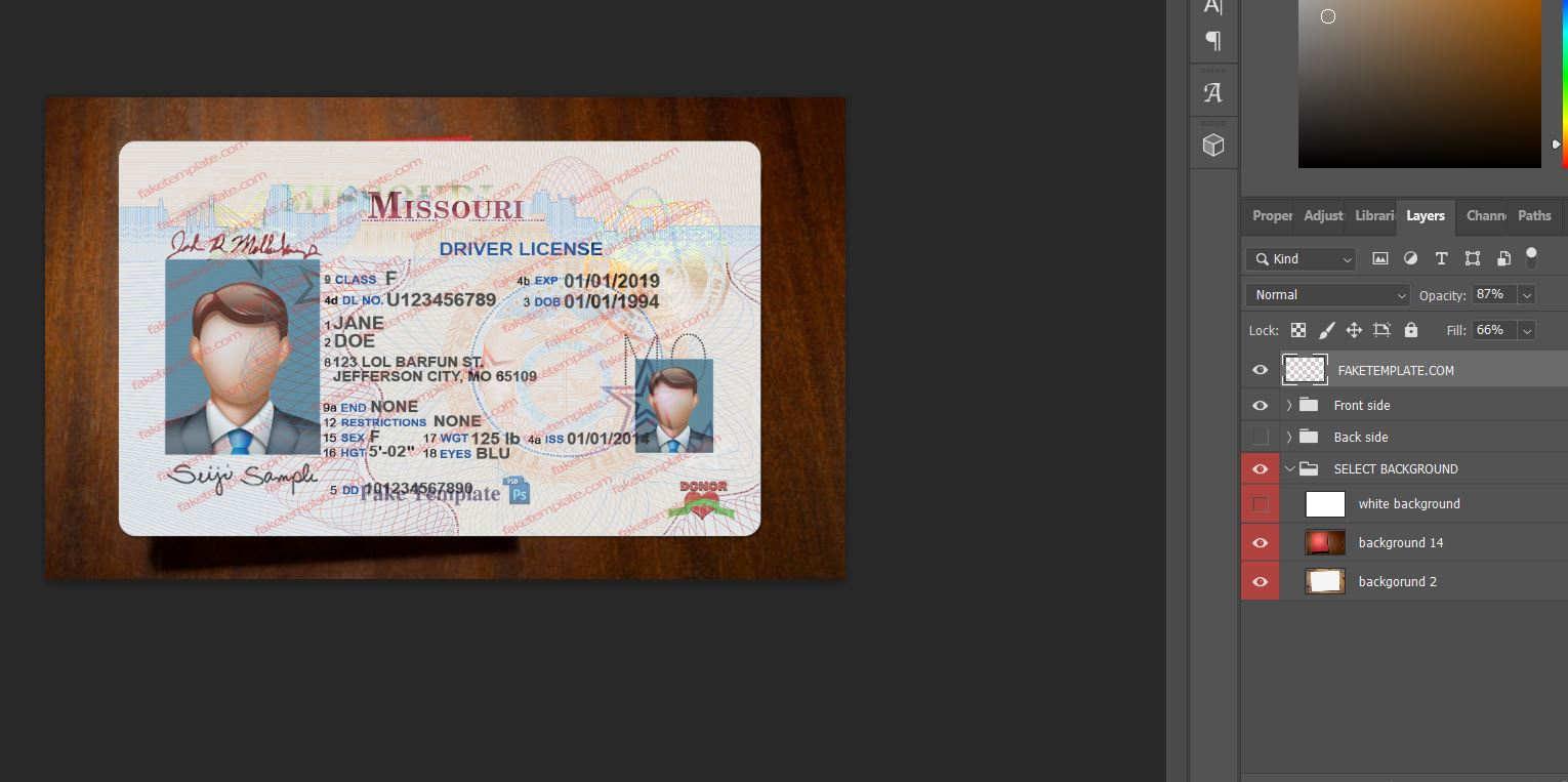 missouri-drivers-license-template-02 missouri-drivers-license-template-02