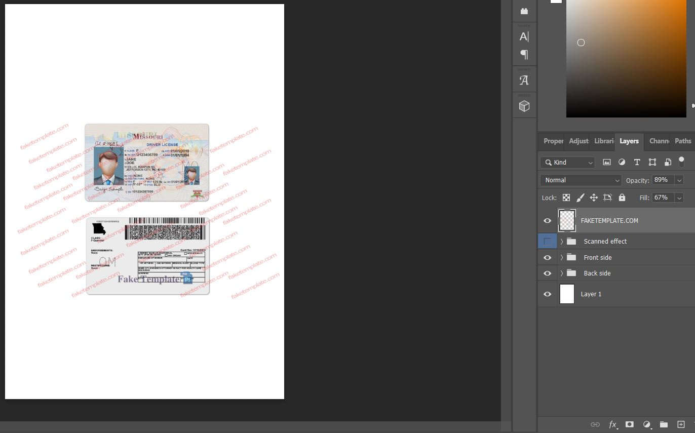 missouri-drivers-license-template-05 missouri-drivers-license-template-05