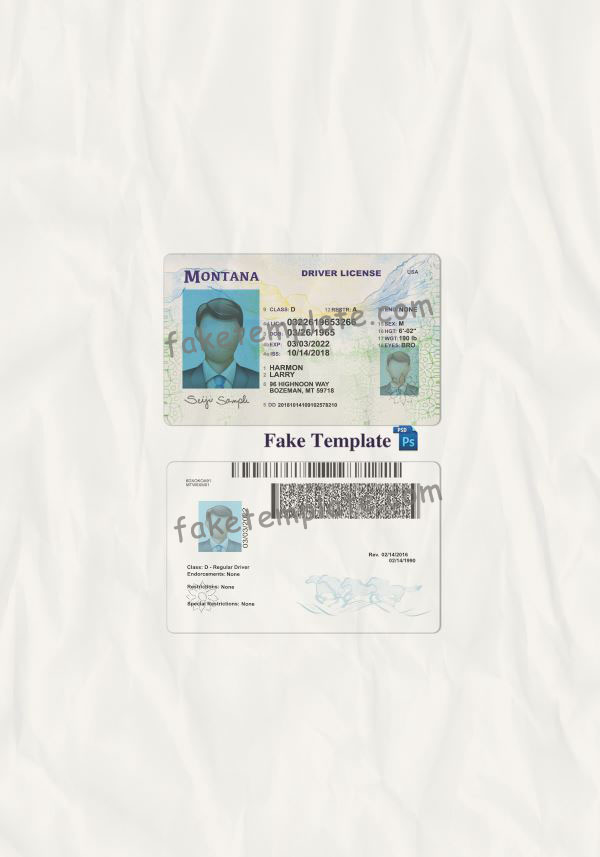 montana-driver-license-template-04 montana-driver-license-template-04