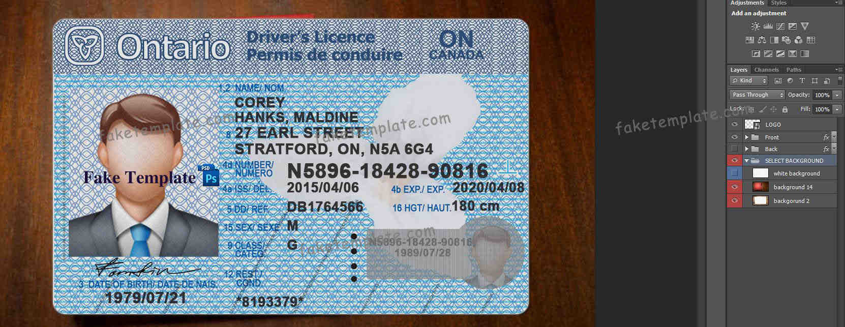 ontario-driver-license-template-02 ontario-driver-license-template-02