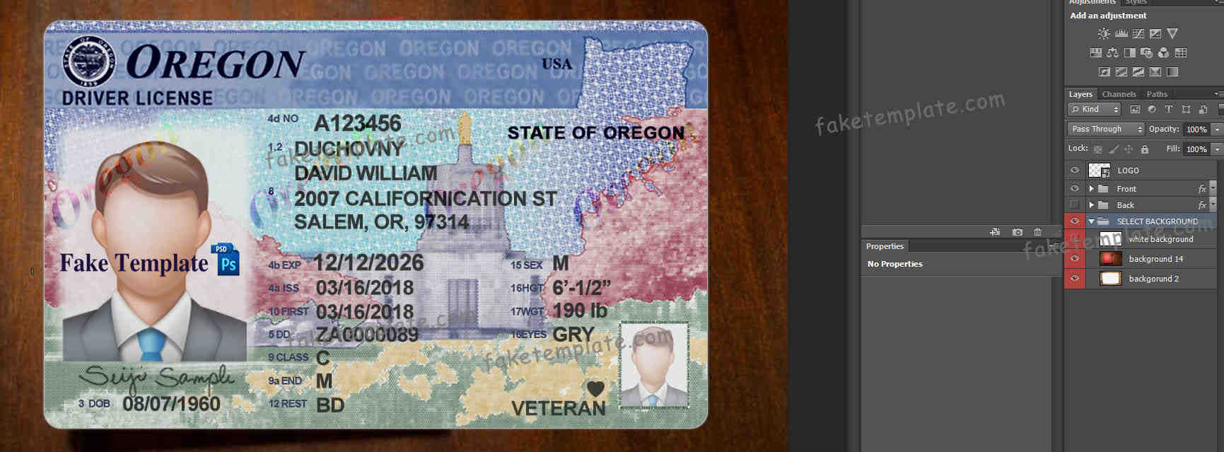 oregon-drivers-license-template-02 oregon-drivers-license-template-02