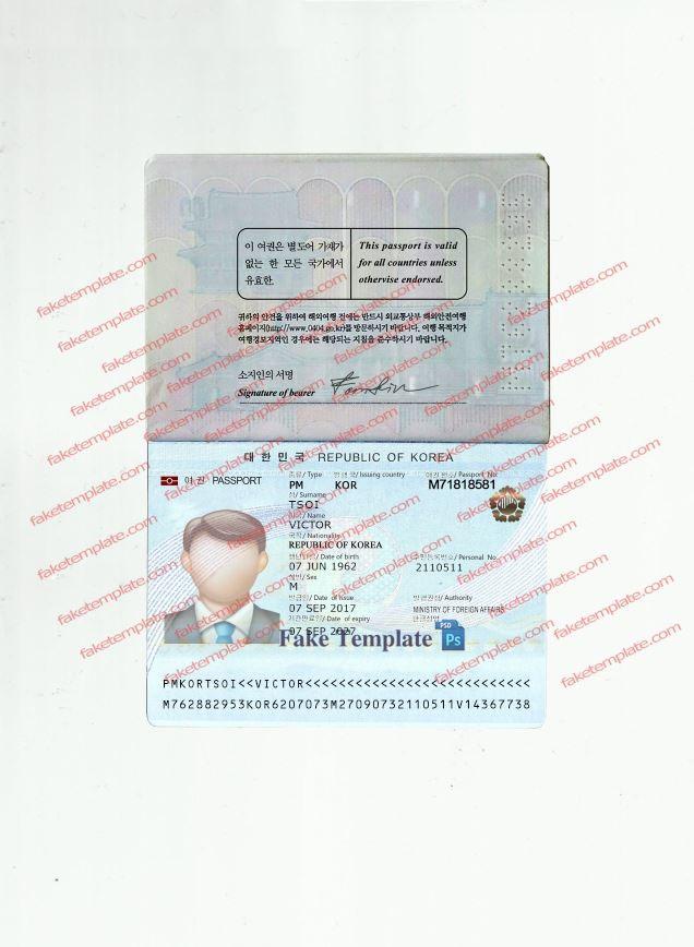 south korea-passport-template-psd-01