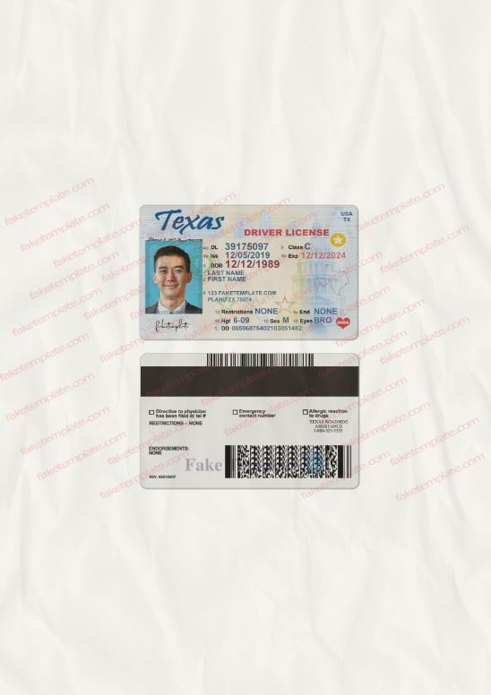 texas-driver-license-template-04 texas-driver-license-template-04