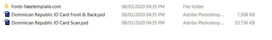 dominican-republic-id-card-template-06 dominican-republic-id-card-template-06