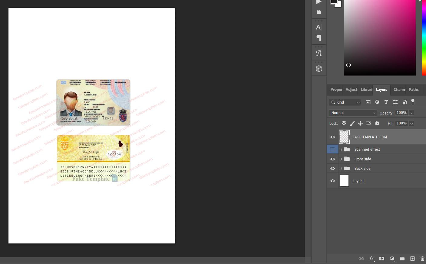 luxembourg-id-card-template-05