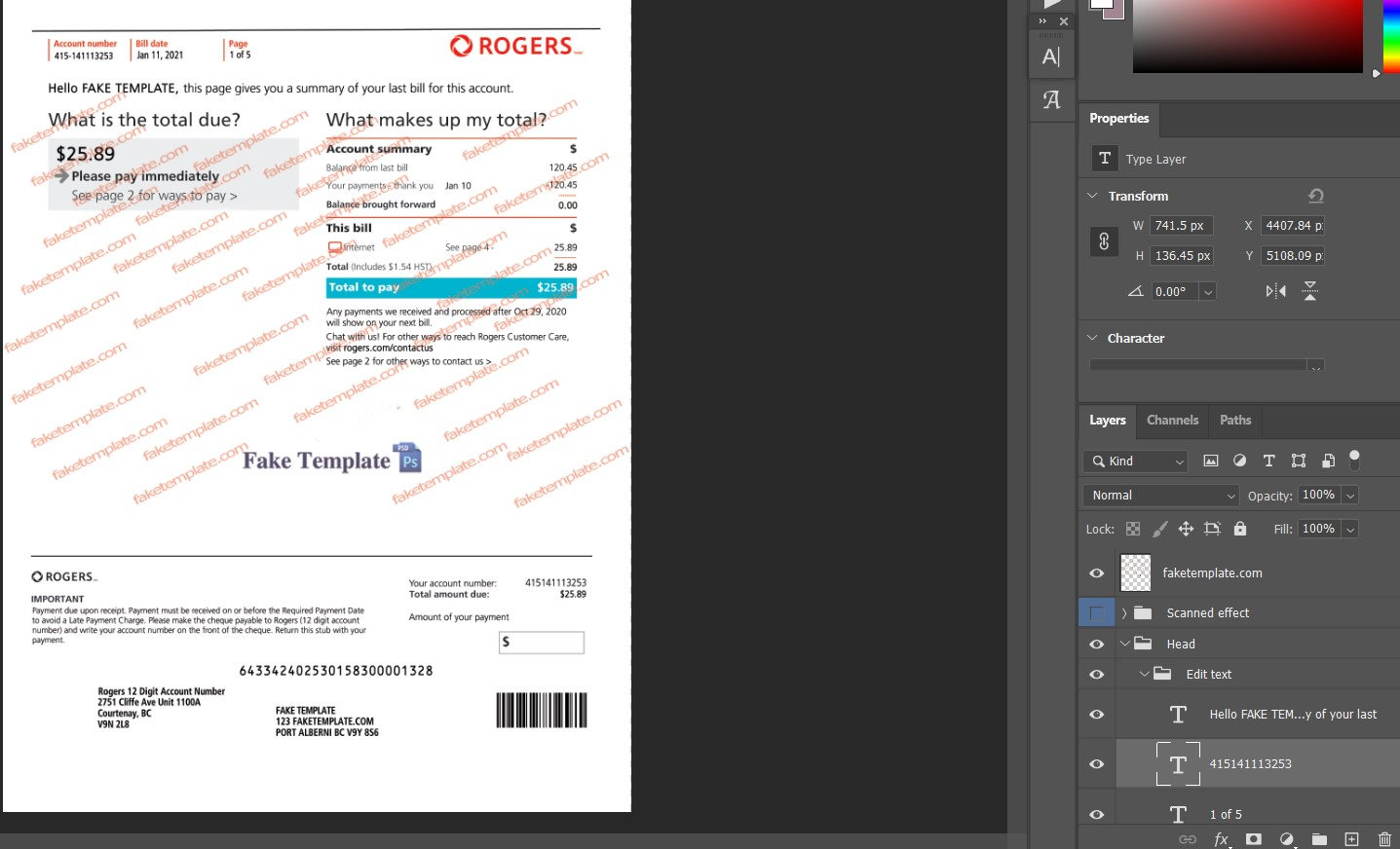 canada proof of residency