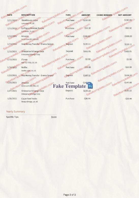 chime-bank-statement-template-03 fake chime bank statement