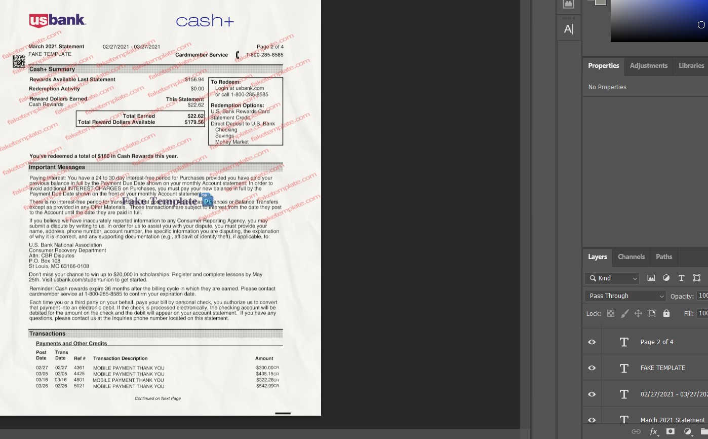 fake-us-bank-statement-template-04 fake us bank statement template