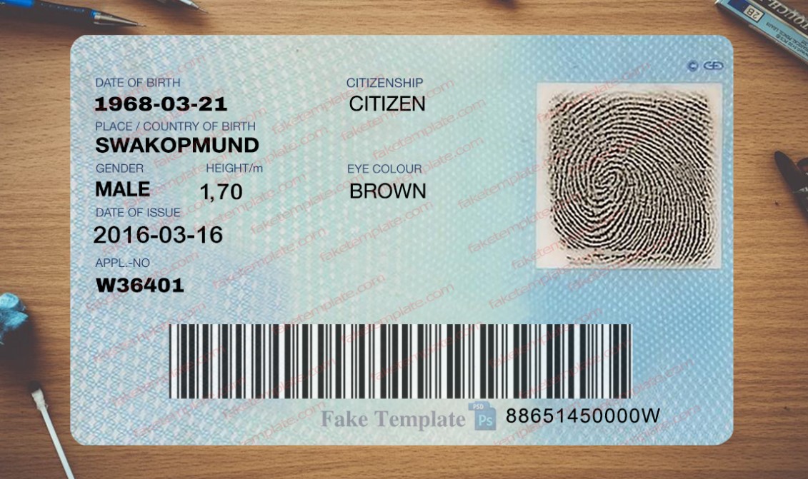 namibia-id-card-template-3 namibia id card template psd