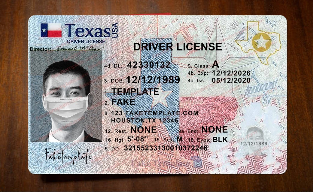 texas-drivers-license-template-01 texas drivers license template