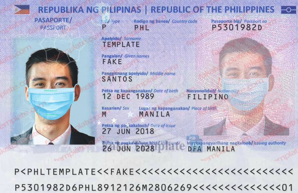 philippine-passport-template-psd-03 philippines passport template