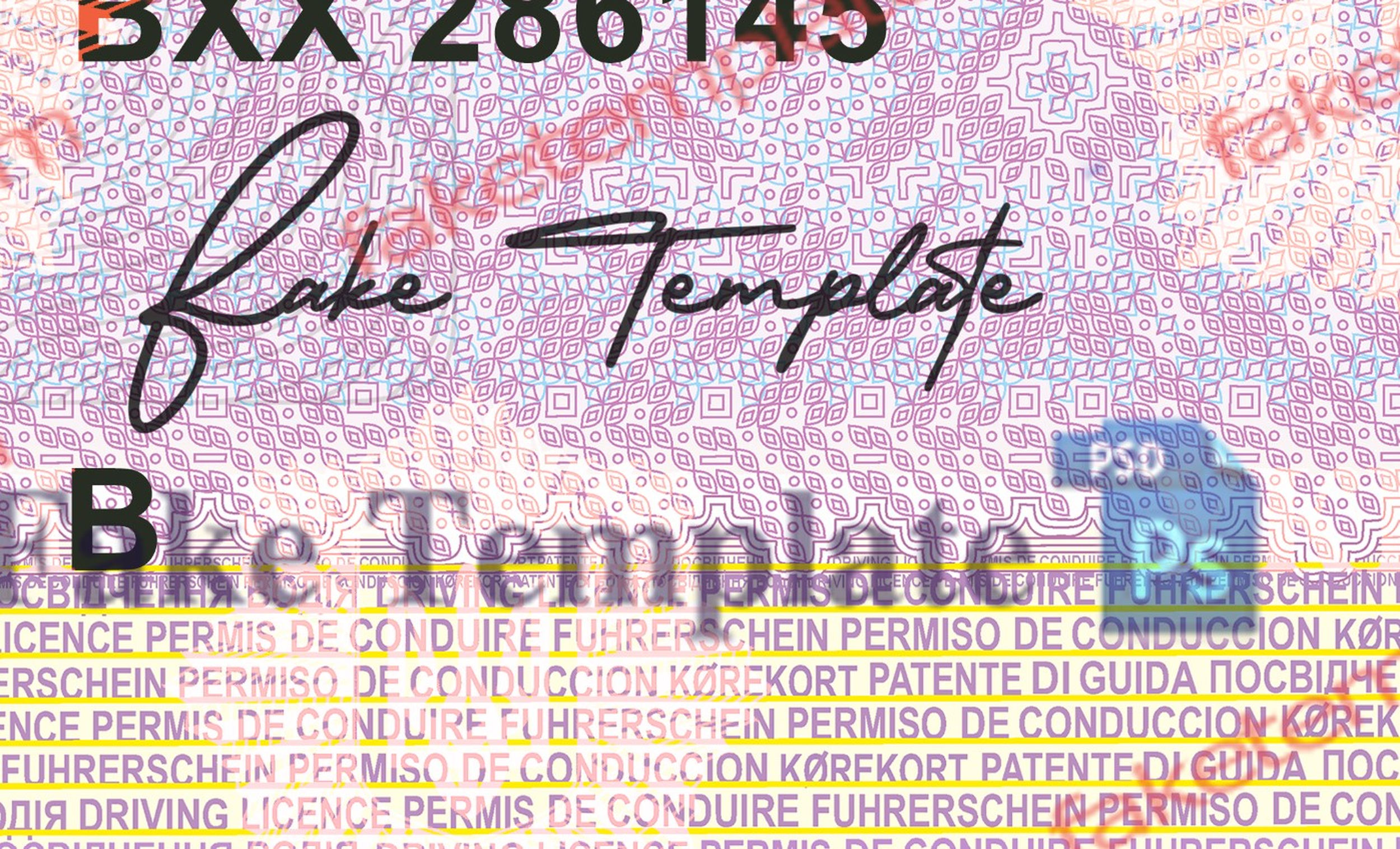 fake ukrainian driver license ukraine drivers license template