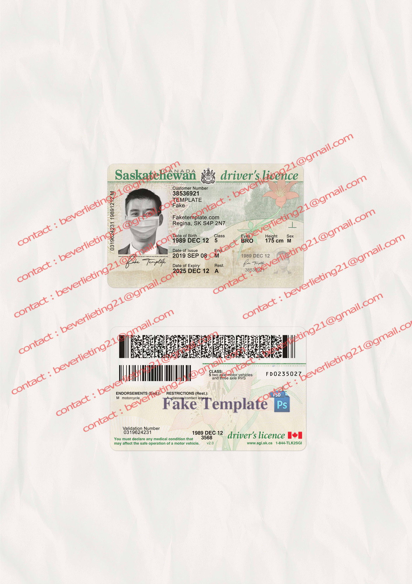 saskatchewan-drivers-license-template-04 saskatchewan driver license template