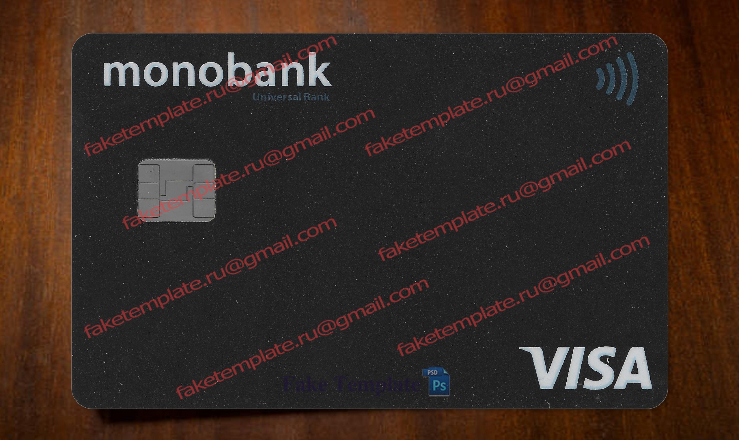 monobank credit card template